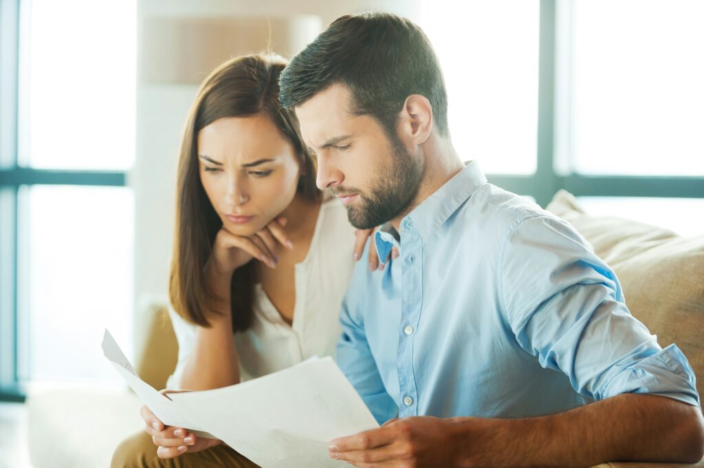 Florida homeowner reading a Citizens Insurance non-renewal notice